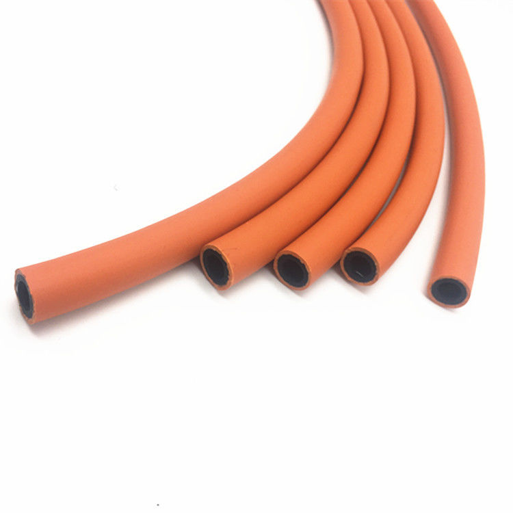 Πορτοκαλιά μάνικα αερίου LPG ταυτότητας 6mm NBR χρώματος για την οικογένεια και τη βιομηχανική χρήση