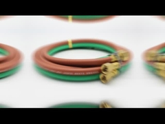 Αντιφλεγμονώδης βαθμός T Δίδυμος συγκόλλητος σωλήνας Passion I.D 1/4' W.P 300Psi για οξυγόνο/καύσιμο