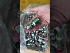 Δύο εξαγωνικά μονότμητα JIC γυναικεία 74 βαθμών Κωνικό κάθισμα υδραυλικών σωλήνων (26711DY)