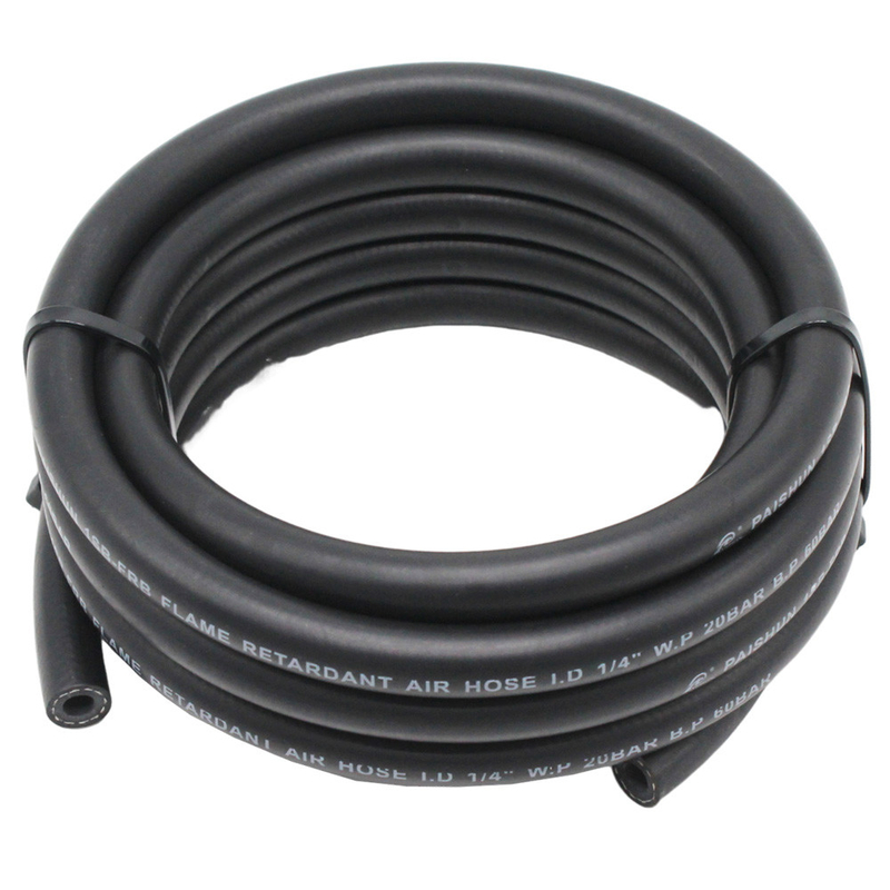 6.3mm Ανθεκτικός στη φλόγα EPDM σωλήνας αναπνοής: χωρίς οσμή, υψηλή ευελιξία βαθμός UL94-V0