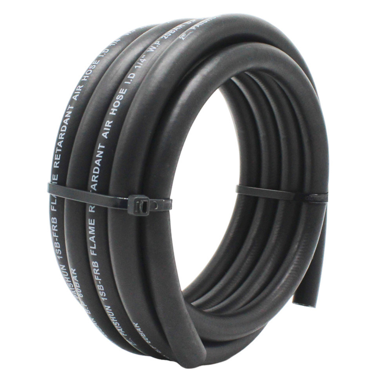 6.3mm Ανθεκτικός στη φλόγα EPDM σωλήνας αναπνοής: χωρίς οσμή, υψηλή ευελιξία βαθμός UL94-V0