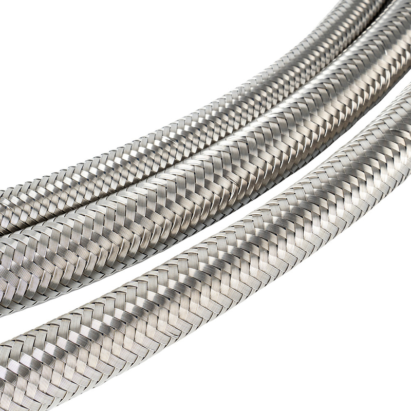 Σωλήνας υψηλής πίεσης PTFE με ένα πλεγμένο στρώμα από ανοξείδωτο χάλυβα για μεταφορές και κινητή υδραυλική