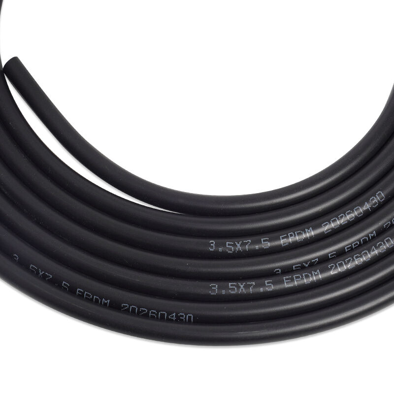 3.5mm ID EPDM ελαστικό σωλήνα για σύστημα πλυντηρίου παρμπρίζ ανθεκτικό, αντιγήρανση, OEM διαθέσιμο