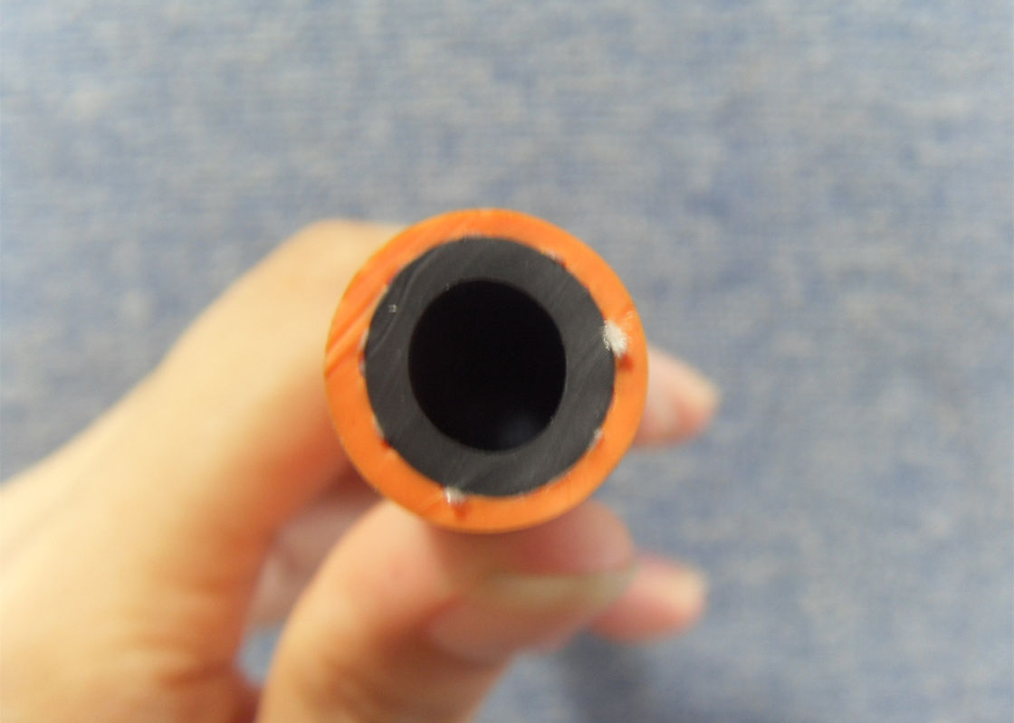 Πορτοκαλιά μάνικα αερίου LPG ταυτότητας 6mm NBR για τη βιομηχανική χρήση